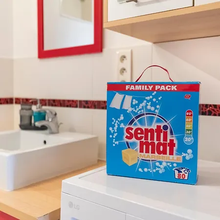 شقة Palm Paradise - Ventilation & Fraicheur - Ideale Famille Et Proche Du Centre-ville